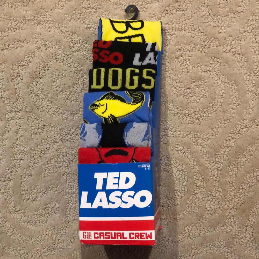 NWT Ted Lasso Novelty Socks